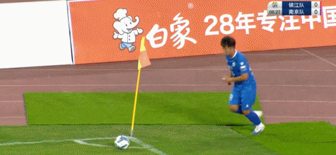 半场：镇江队1-1南京队，曹翰晨、贺玺破门